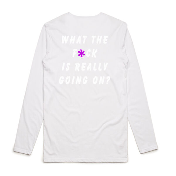 WTF - Mens Staple T shirt  - Mens Ink Longsleeve Tee Thumbnail