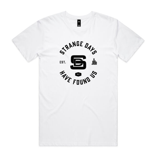 STRANGE DAYS HAVE FOUND US - Mens Staple T shirt Thumbnail