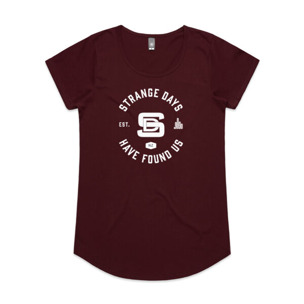 STRANGE DAYS HAVE FOUND US  - Womens Mali Tee Thumbnail