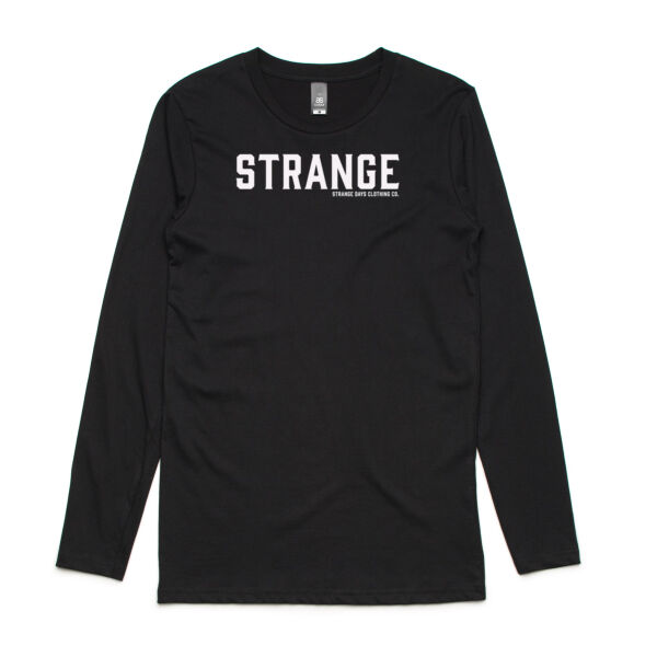 People are STRANGE! - Mens Staple T shirt - Mens Ink Longsleeve Tee Thumbnail