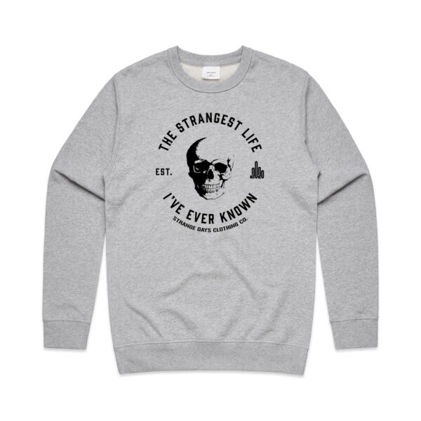 THE STRANGEST LIFE - Mens Premium Crew Thumbnail