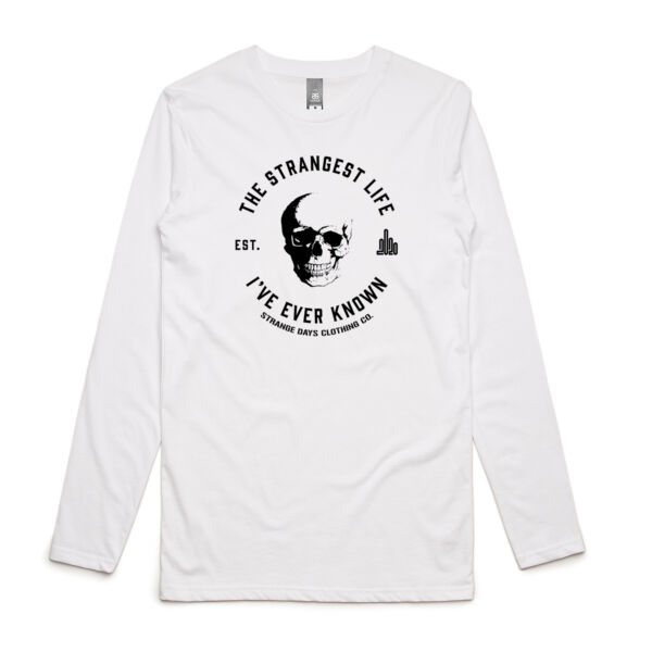 THE STRANGEST LIFE - Mens Ink Longsleeve Tee Thumbnail