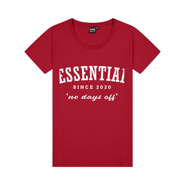 ESSENTIAL Workwear-	Womens Silhouette Tee Thumbnail