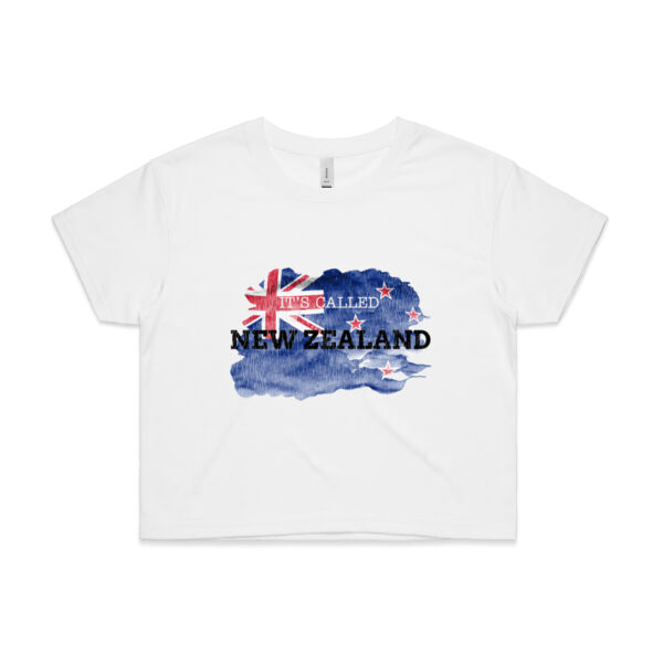 NEW ZEALAND - Womens Crop Tee Thumbnail