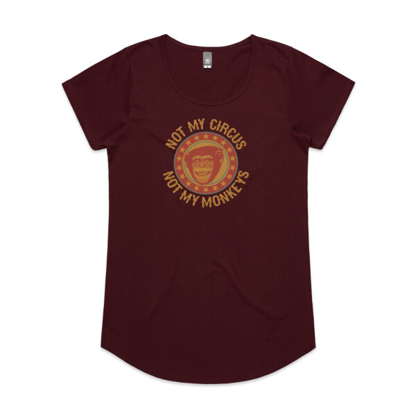 NOT MY CIRCUS - Womens Mali Tee Thumbnail